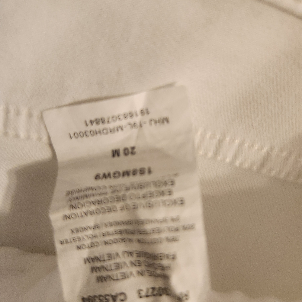 Lee Women's White Ankle Jeans - Picture 3 of 4